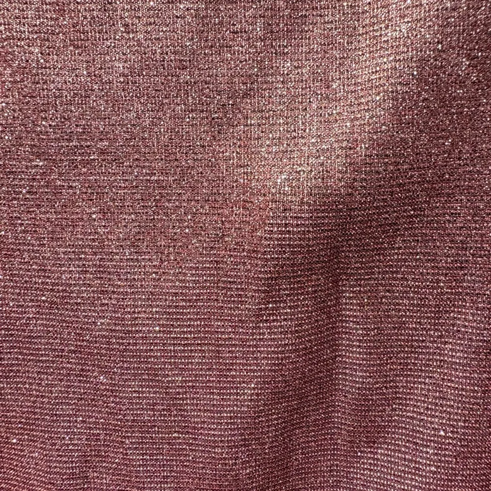 SHEIN Sz 2XL Two Piece Metallic Rose Top/Skirt